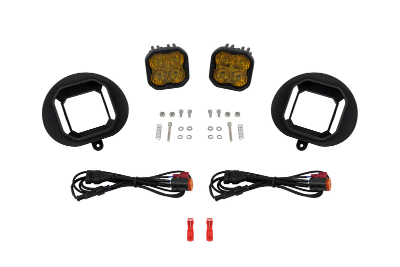 Dodge Ram 1500 Fog Lights - Diode Dynamics - SS3 with Advanced TIR optics - Yellow - `02-`08